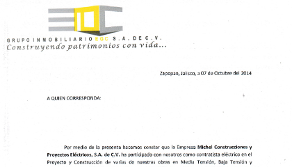 Testimonio de EGC